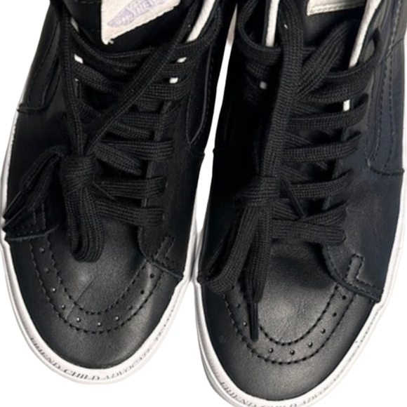 Vans Sk8-Hi 'Divine Energy' High top Sneakers black leather Size 9 - Picture 10 of 16